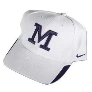 Nike Michigan Wolverines White Coaches Hat  Sports 