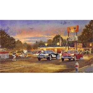  Dave Barnhouse   Sunset Strip Canvas