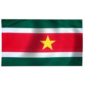  Suriname Flag 2X3 Foot Nylon PH Patio, Lawn & Garden