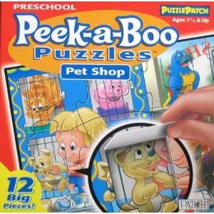  Patch 1204 Peek a boo Puzzles  Pack of 6 Toys & Games