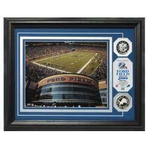  Ford Field Silver Coin Photo Mint