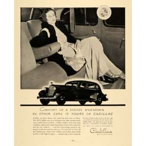  1935 Ad Cadillac Automobile General Motors Vehicle 