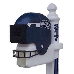  Seattle Seahawks Football Helmet Mailbox Sports 