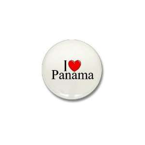  I Love Panama Kids Mini Button by  Patio, Lawn 