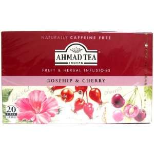   Tea London Rosehip & Cherry (Naturally Caffeine FREE)   20 tea bags