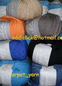 Sublime Cashmere Merino Silk DK knitting yarn Blue  