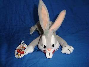 Bugs Bunny Looney Tunes Play by Play Plush Beanbag 7L  