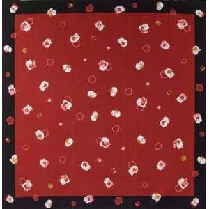  Fabric   Maneki Neko (Lucky Cats)   Red Arts, Crafts 