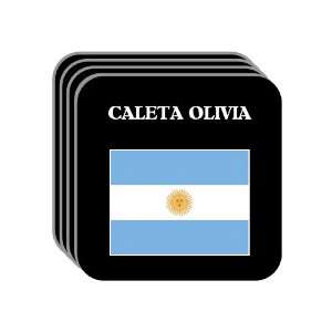  Argentina   CALETA OLIVIA Set of 4 Mini Mousepad 