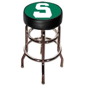  Michigan State Spartans Double Rung Bar Stool Sports 