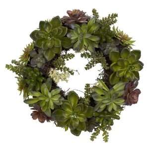  20 Succulent Wreath Patio, Lawn & Garden