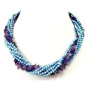   Pearl Twist Necklace from Nicolette Bermans Love of Nature Collection