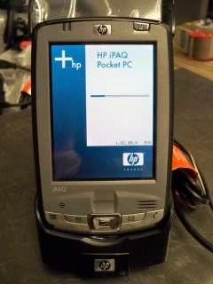 HP iPAQ Model hx2795b Pocket PC w/Power Adapter + Charging Cradle 