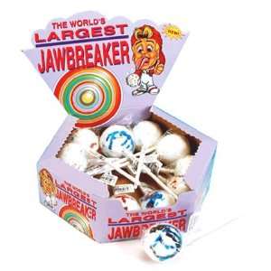 Assorted Tray Jawbreaker Lollypop Psychedelic (No Gum )12 Count 