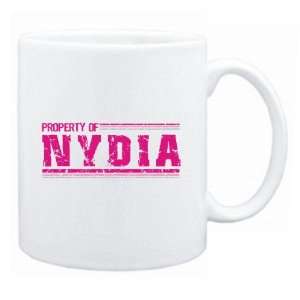 New  Property Of Nydia Retro  Mug Name