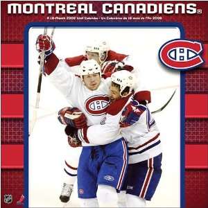  Montreal Canadiens 2008 Wall Calendar