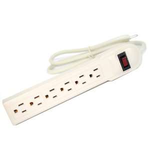   Surge Protector Power Strip w/ 3 ft. power cord Musical Instruments