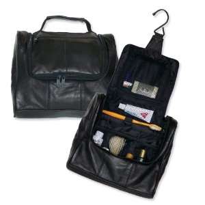  Black Leather Travel Mate II Travel Case Jewelry