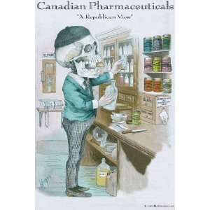    Canadian Pharmaceuticals 28x42 Giclee on Canvas