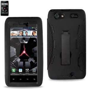   RAZR Hybrid Case Black W/Kickstand Function Cell Phones & Accessories