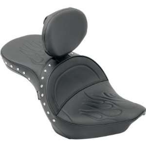  Drag Specialties Low Profile Seat with Driver Backrest 