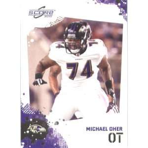  2010 Score #23 Michael Oher   Baltimore Ravens (Football 