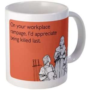  Workplace Rampage Office Mug by  Kitchen 