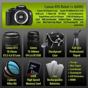 Camera and DIGIC 4 Imaging with EF S 18 55mm f/3.5 5.6 IS Lens + Canon 