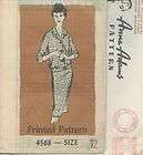 FF Vintage Mail Order Anne Adams Wrap Dress PATTERN 36  