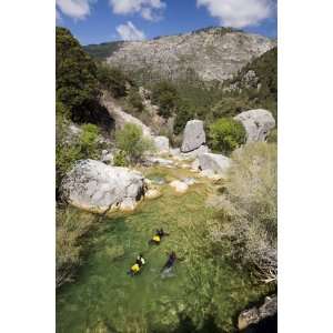  Group of Friends Practising Canyoning in Guadalquivir 