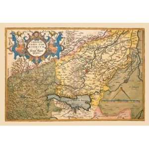  Exclusive By Buyenlarge Map of Northeastern Italy   Verona 