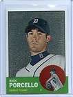   PORCELLO 2010 TOPPS HERITAGE CHROME REFRACTOR 561 C25 TIGERS  