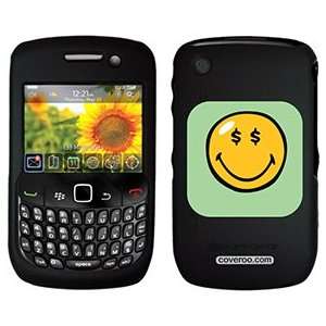  Smiley World Greedy on PureGear Case for BlackBerry Curve 