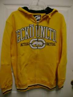 Ecko Unlimited Champ Hoodie Yellow/Blk NWT $59.50  