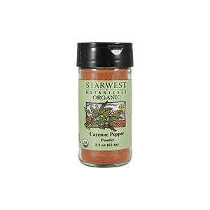   Powder Organic   Capsicum annum, 2.20 oz Jar