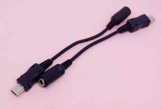 2X 3.5mm earphone adapter cable 4 MOTOROLA L7 V3 U6 L6  