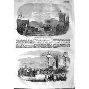  1854 Lord Raglan Caradoc Ship Marshal Arnaud Marseilles 