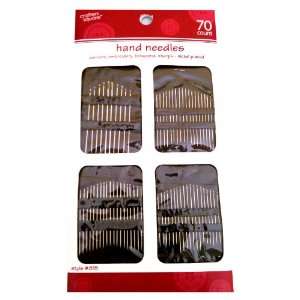   Hand Sewing Needles, 70 Count, Nickel plated Arts, Crafts & Sewing