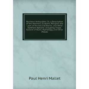   System of Runic Mythology, and Other Pieces Paul Henri Mallet Books