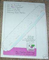 1990 Stayfree feminine hygiene sanitary napkin PRINT AD  