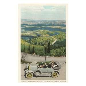  Pikes Peak Highway, Colorado Premium Poster Print, 8x12 