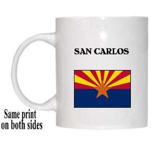    US State Flag   SAN CARLOS, Arizona (AZ) Mug 