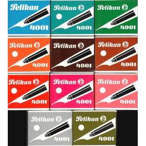  Pelikan Cartridges Refill   Blue/Black (5 pack) 310607 
