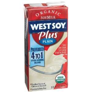 West Soy Plus, Plain, 32 oz  Fresh