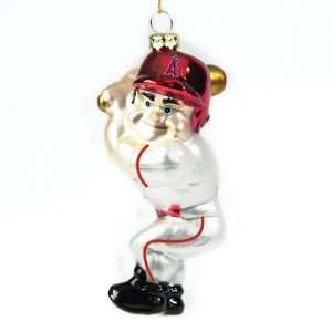  Los Angeles Angels Mlb Blown Glass Batter Ornament (4 