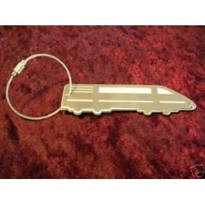  Stainless Steel Train Shape Luggage Tag 