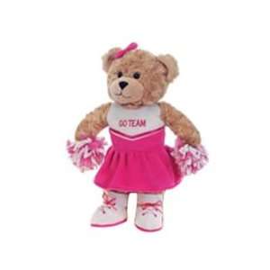   Plush   Cheerleading Bear (Pink & White   15 Inch) Toys & Games
