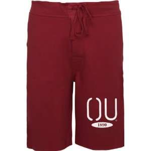  Oklahoma Sooners Crimson Fleece Shorts