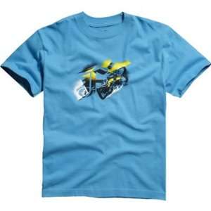    Fox Racing Boys Only Steadfast s/s [Electric Blue] Automotive