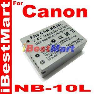   NB 10L NB10L Battery For CANON PowerShot SX40 HS SX 40 SX40HS  